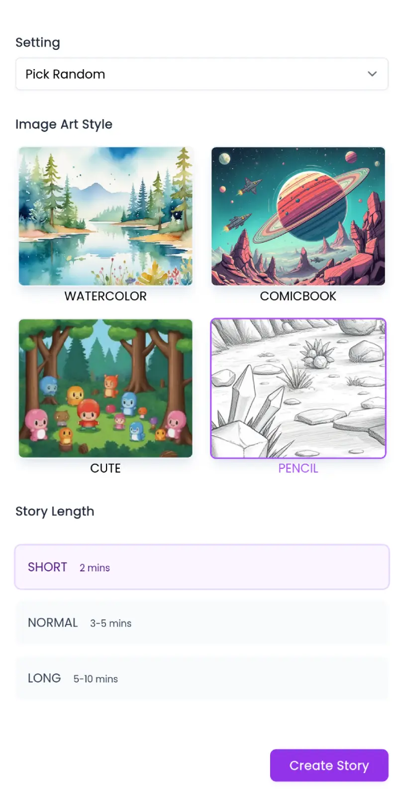 children story creator